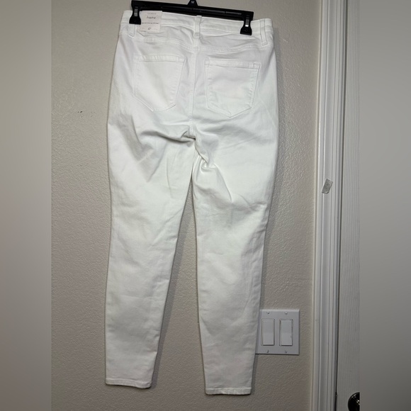 Bundle/2 Talbots Ankle Cropped Jeans White Skinny and Butter Yellow Slim. NWT 4P - Picture 16 of 16